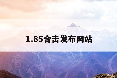 1.85合击发布网站