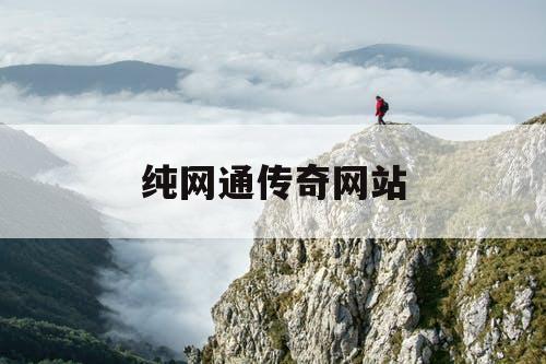 纯网通传奇网站