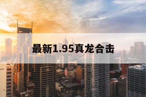 最新1.95真龙合击