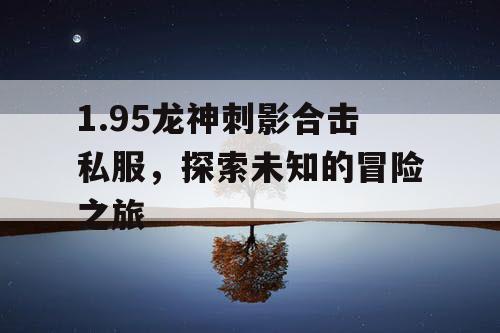 1.95龙神刺影合击私服，探索未知的冒险之旅