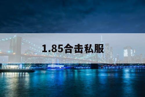 1.85合击私服