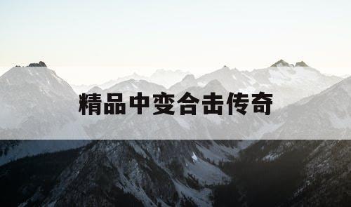 精品中变合击传奇
