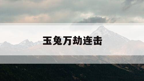 玉兔万劫连击 玉兔万劫连击