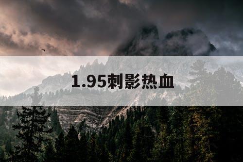 1.95刺影热血