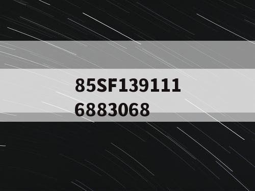 85SF1391116883068 85SF1391116883068