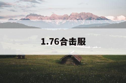 1.76合击服