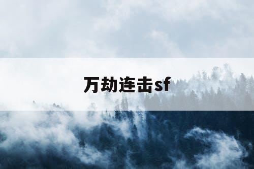 万劫连击sf