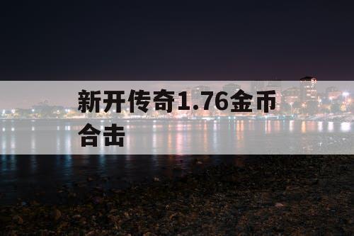 新开传奇1.76金币合击
