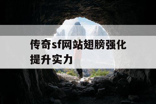 传奇sf网站翅膀强化提升实力