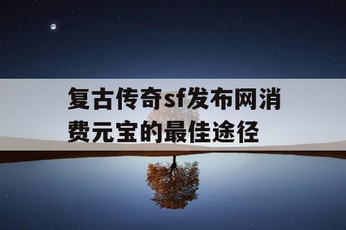 复古传奇sf发布网消费元宝的最佳途径