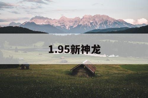 1.95新神龙 1.95新神龙