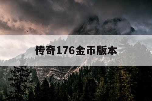 传奇176金币版本