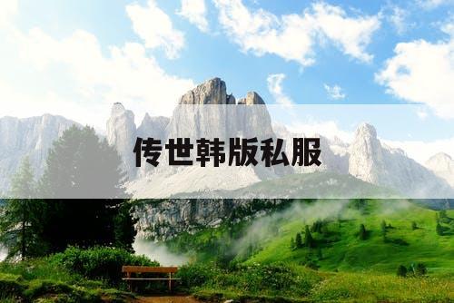 传世韩版私服