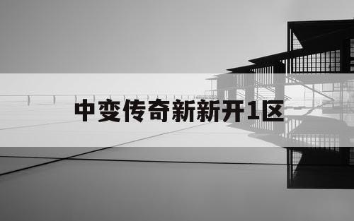 中变传奇新新开1区