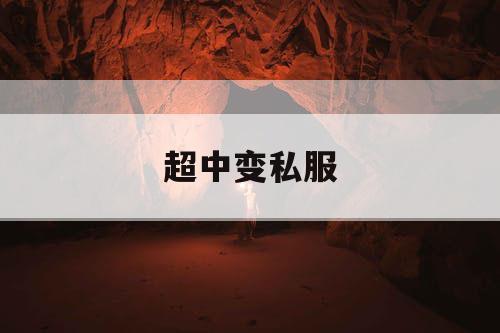 超中变私服