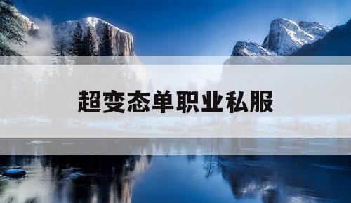 超变态单职业私服