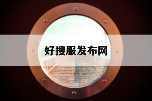 好搜服发布网