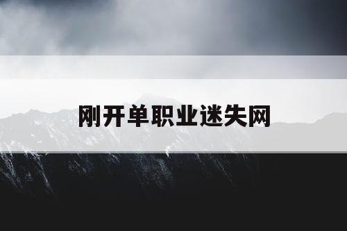 刚开单职业迷失网