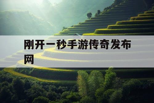 刚开一秒手游传奇发布网 刚开一秒手游传奇发布网